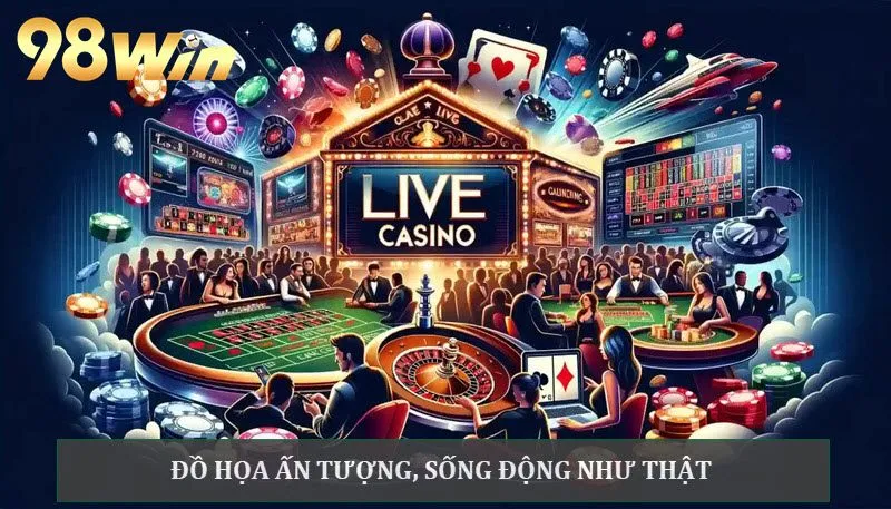 Live Casino 98win – Đỉnh Cao Giải Trí Trực Tuyến