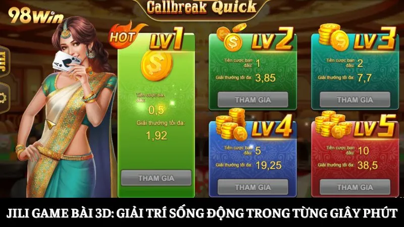 JILI game bài 3D