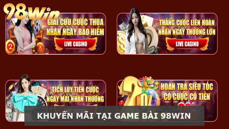 Sử dụng chiến thuật gấp thếp khi cược game bài tại 98Win 