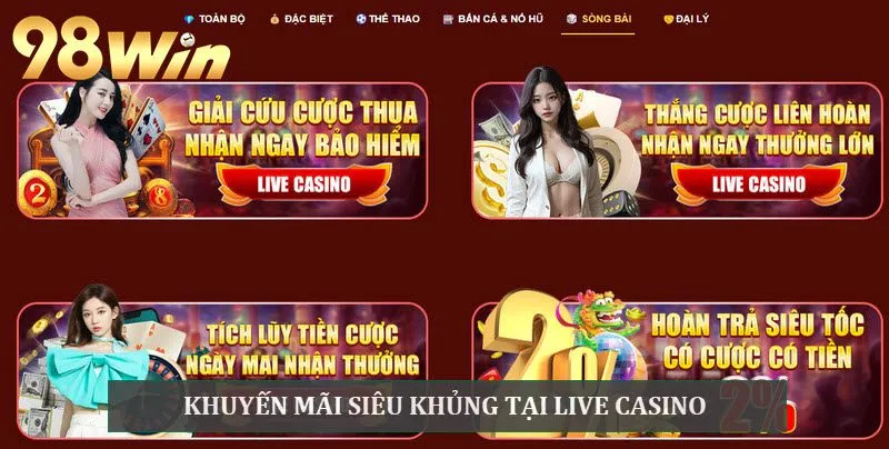 Những Trò Chơi Gây Sốt Tại 98win