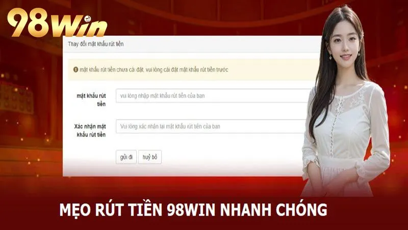 Tuân thủ quy định để giao dịch rút nhanh chóng