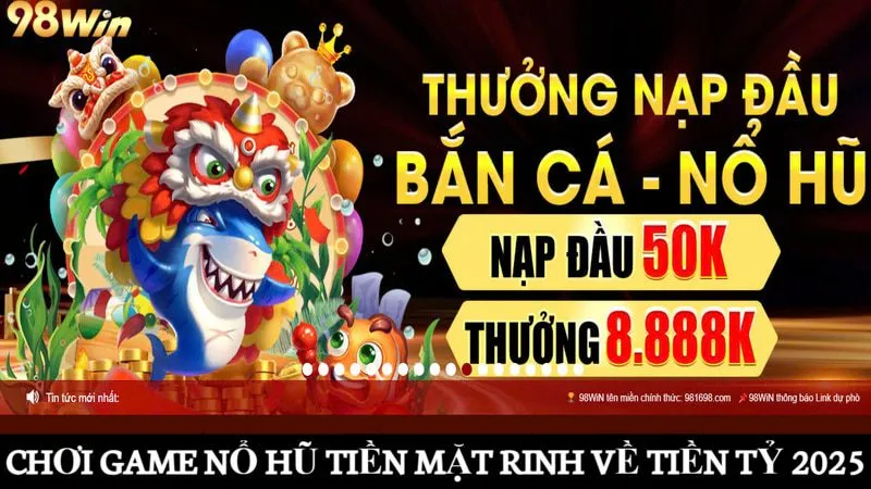 nổ hũ tiền mặt